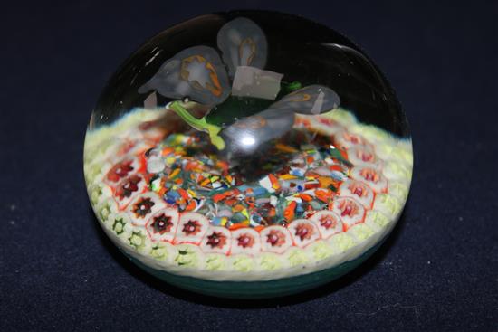 Four paperweights